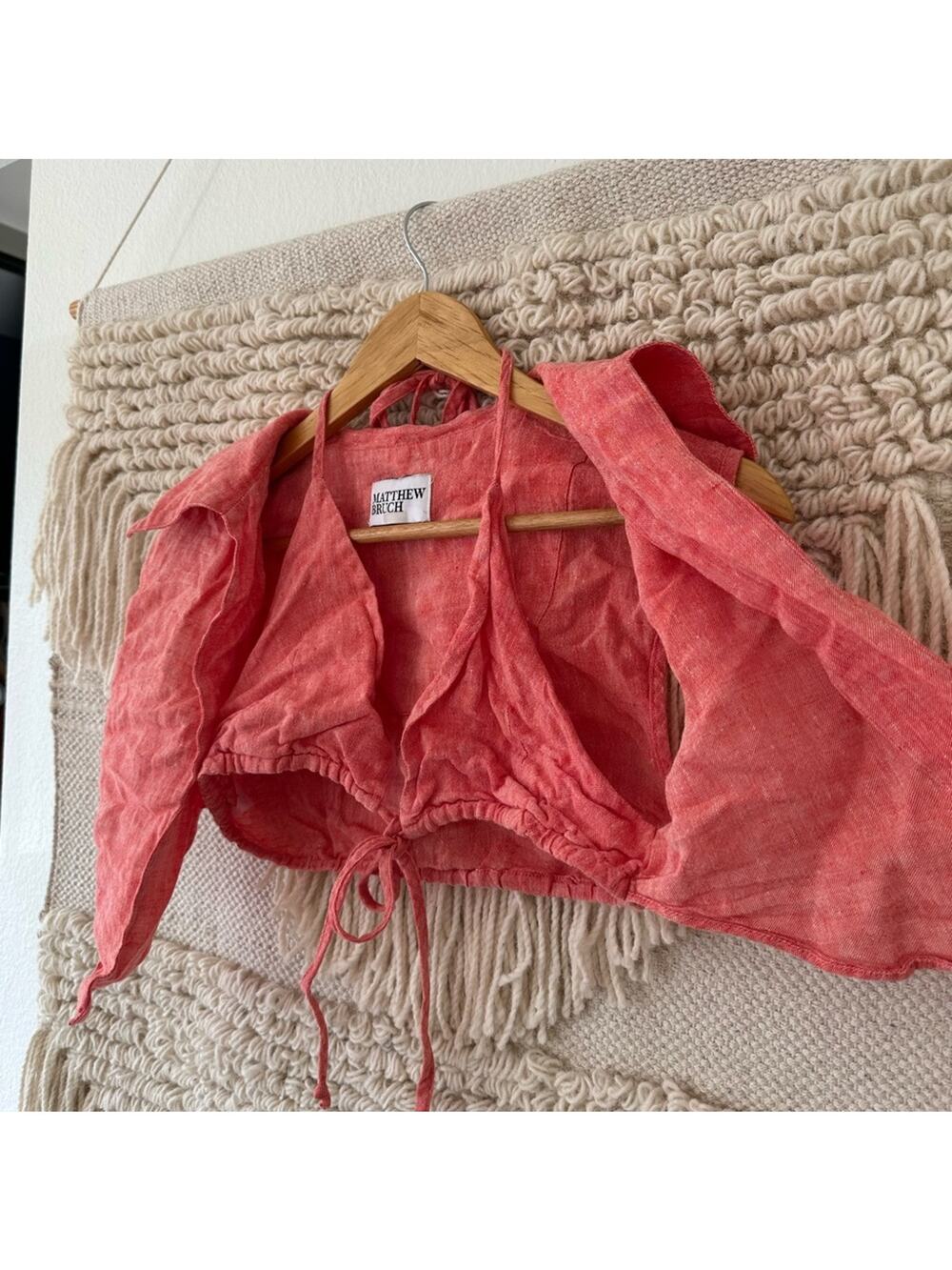 Matthew Bruch Vest with Triangle Top